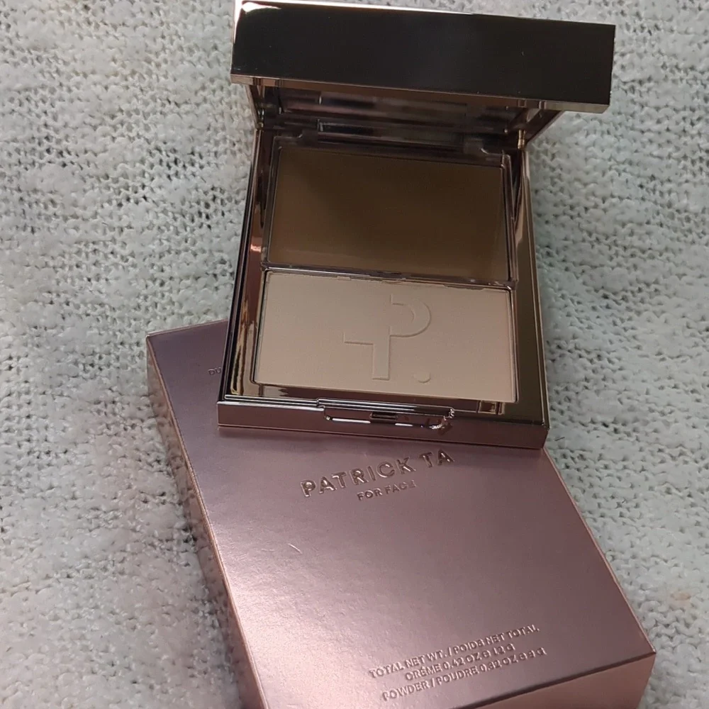Patrick Ta Major Skin Crème Foundation&Finishing Powder in MEDIUM 1, 20g/0.74oz